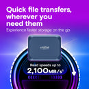 Crucial 6TB X10 USB 3.2 Gen 2x2 Portable SSD