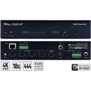 Key Digital 4x1 4K/18G HDMI Switcher with Auto Switching and Audio De-Embedding