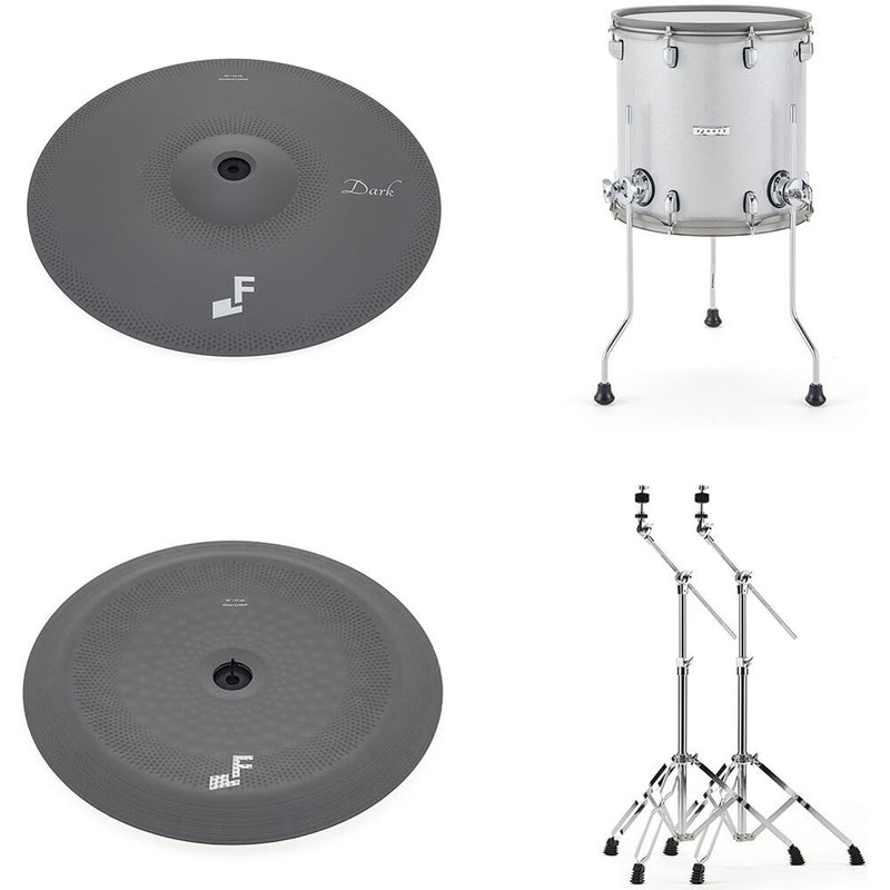 E F NOTE Pro 507 7-Piece Electronic Drum Kit (Complete Set)