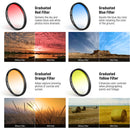 Neewer 67mm Smartphone Filter Clip with 7-Filter Kit