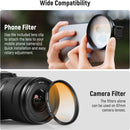 Neewer 67mm Smartphone Filter Clip with 7-Filter Kit