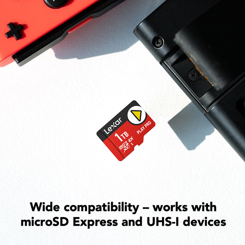 Lexar 1TB PLAY PRO microSDXC Express Memory Card