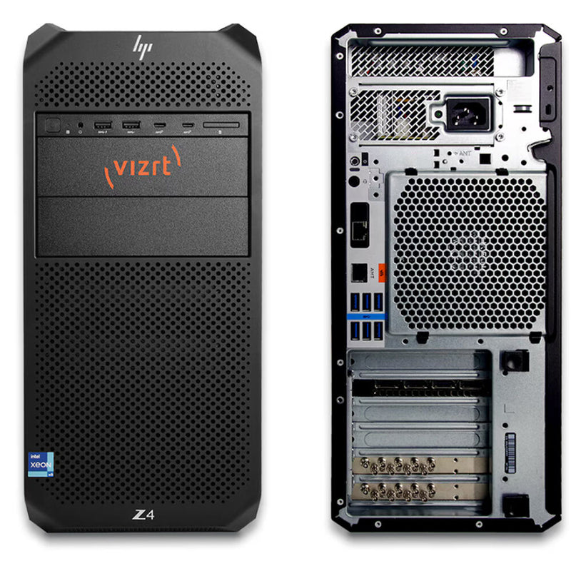 Vizrt TriCaster Vizion Tower with 44 NDI Inputs and 16 SDI I/O (1-Year Standard Support, 3-Year Viz Flowics)