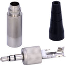AUDIOROOT G123TX 3.5mm TRS Male Locking Mini Jack (Silver)