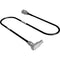 AUDIOROOT 5-Pin Male to Right-Angle BNC Timecode Cable (2')