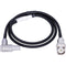 AUDIOROOT 5-Pin Male to Right-Angle BNC Timecode Cable (2')