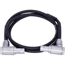 AUDIOROOT 5-Pin Male Right-Angle to 5-Pin Male Right-Angle Timecode Cable (2')