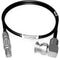 AUDIOROOT 5-Pin Male to Right-Angle BNC Timecode Cable (2')