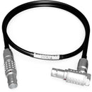 AUDIOROOT 5-Pin Male to 5-Pin Male Right-Angle Timecode Cable (2')