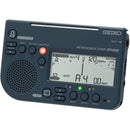 SEIKO STH200 Metronome and Chromatic Tuner (Black)