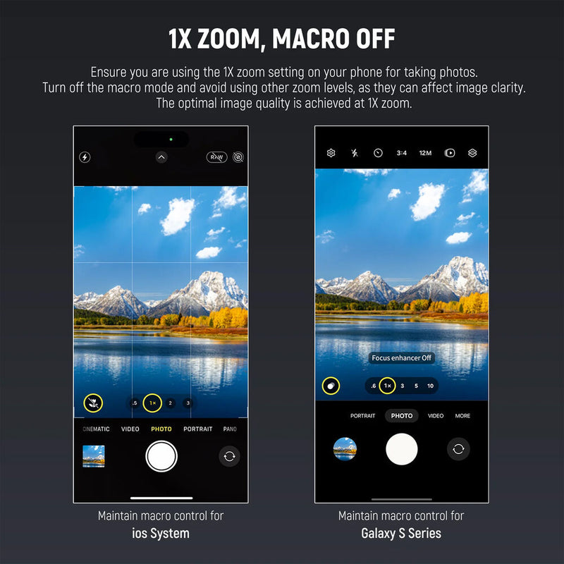 Neewer LS-42 PRO 18mm Wide-Angle Lens with Smartphone Clip & Filter Adapter