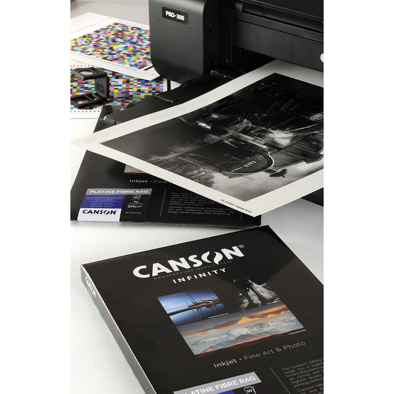 Canson Infinity Platine Fibre Rag 310 Archival Inkjet Paper (17" x 39' Roll)