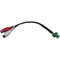 AVPro Edge 3-Pin Phoenix to 2-Channel RCA Female Audio-Extraction Cable