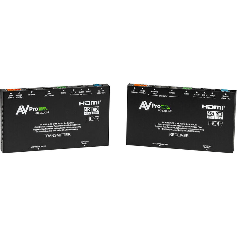 AVPro Edge 8K HDMI over Multimode Fiber Optic Extender Kit
