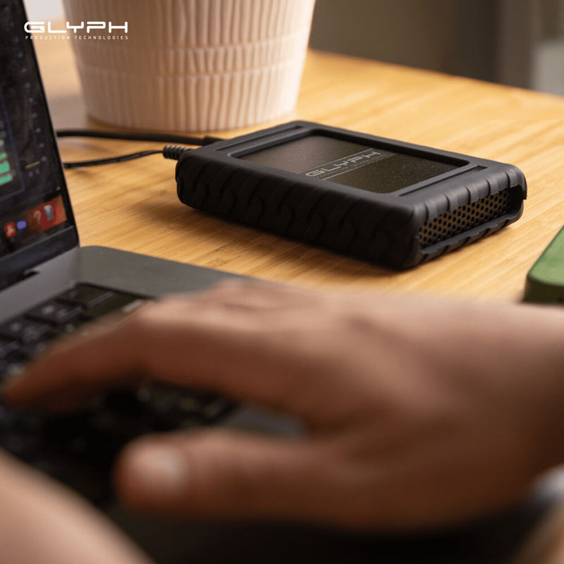 Glyph Technologies 30.72TB Blackbox Plus USB 3.2 Gen 2 External U.2 SSD