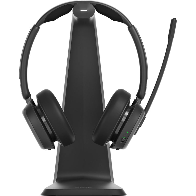 EPOS IMPACT 1061 ANC Double-Sided UC Wireless Headset with BrainAdapt Technology and Charging Stand