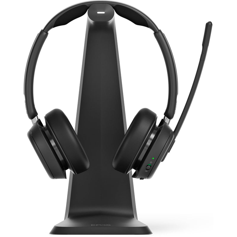 EPOS IMPACT 1061 Double-Sided UC Wireless Headset with BrainAdapt Technology and Charging Stand