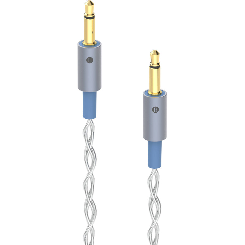 Dekoni Audio Ensemble 4.4mm Braided Cable with 3.5mm Headphone Connectors (52")