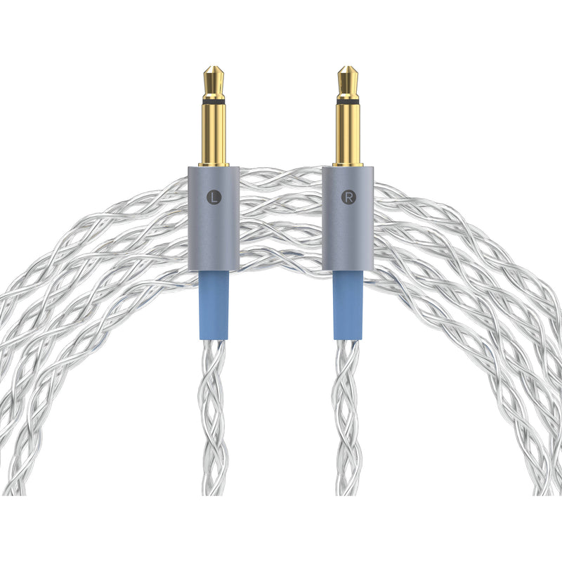 Dekoni Audio Ensemble 4.4mm Braided Cable with 3.5mm Headphone Connectors (52")
