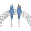 Dekoni Audio Ensemble 4.4mm Braided Cable with HD600 Headphone Connectors (52")