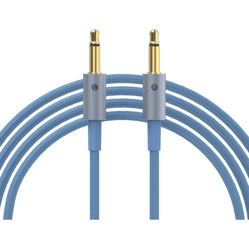 Dekoni Audio Ensemble 1/4" - 52" Nylon Wrapped Cable with 3.5mm Headphone Connector