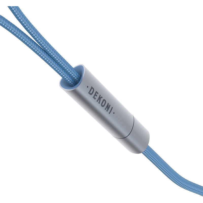 Dekoni Audio Ensemble 1/4" 52" Nylon Wrapped Cable with 4-Pin Mini XLR Headphone Connector