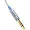 Dekoni Audio Ensemble 1/4" Braided Cable with 4-Pin Mini XLR Headphone Connectors (52")