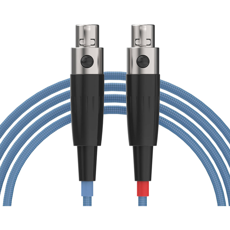 Dekoni Audio Ensemble 1/4" Braided Cable with 4-Pin Mini XLR Headphone Connectors (52")