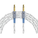 Dekoni Audio Ensemble 1/4" Braided Cable with 3.5mm Headphone Connectors (64")