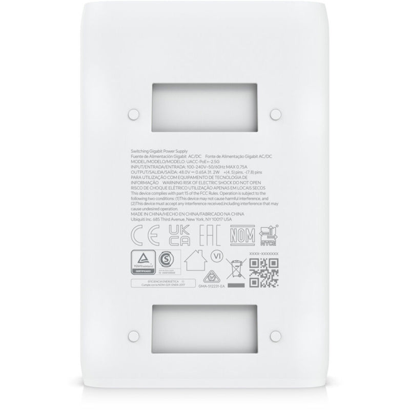 Ubiquiti Networks 2.5G PoE+ Adapter (30W)