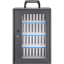 Barska 36-Capacity Smartphone Lockbox with Key Lock & Carry Handle (Black)