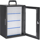 Barska 36-Capacity Smartphone Lockbox with Key Lock & Carry Handle (Black)
