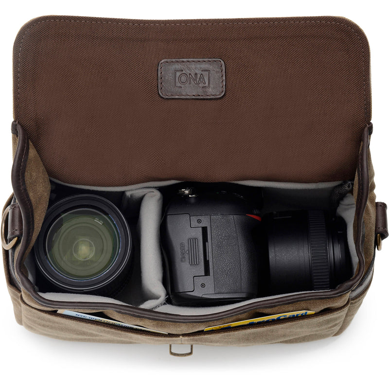 ONA Bowery Camera Bag (Oak Brown Canvas)