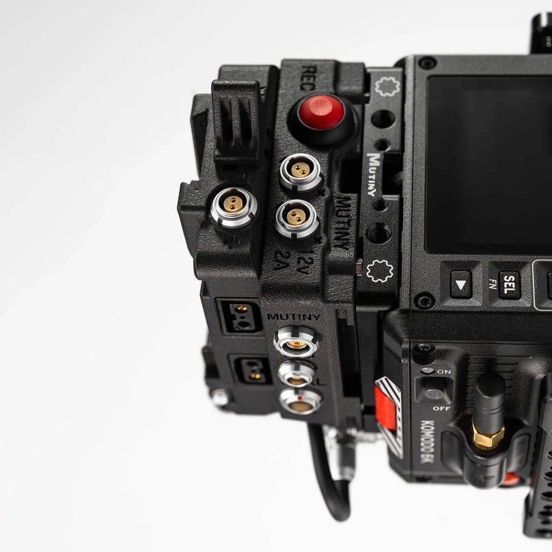 MUTINY Battery I/O Module V2 for RED KOMODO (V-Mount)