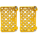 MUTINY Lil Shawty Cheese Plate for RED KOMODO-X (Nikon Gold, Pair)