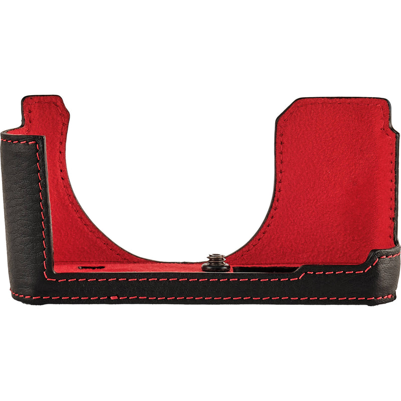 Buy in India Oberwerth Half Case for Leica D-Lux 8 (Black with Red