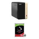 QNAP 24TB TS-264 2-Bay NAS Enclosure Kit (2 x 12TB)