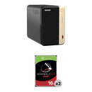 QNAP 32TB TS-264 2-Bay NAS Enclosure Kit (2 x 16TB)