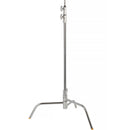 Impact 40" C-Stand with Turtle Base (10', Chrome)