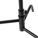 Impact 40" C-Stand with Turtle Base (10', Black)