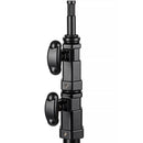 Impact 40" C-Stand with Turtle Base (10', Black)