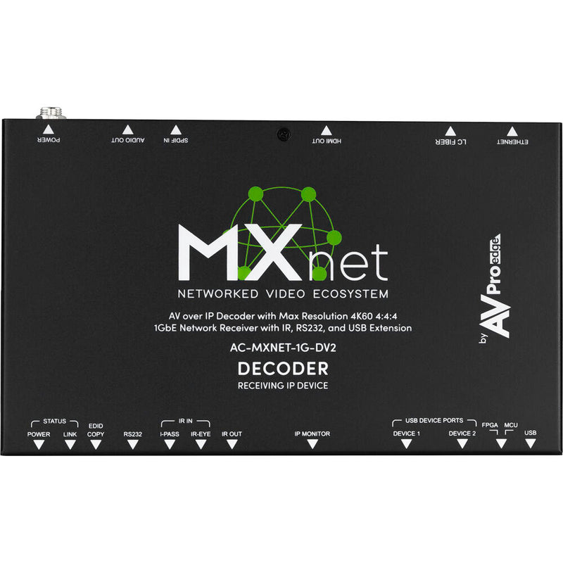 AVPro Edge MXnet 1G Evolution II Weatherproof Decoder/Receiving Device