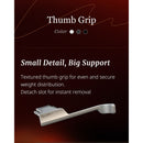 SmallRig Thumb Grip for FUJIFILM X half (Charcoal Silver)