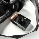 SmallRig L-Shaped Mount Plate with Wooden Handle for FUJIFILM X half (Charcoal Silver)