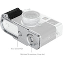 SmallRig L-Shaped Mount with Silicone Handle for FUJIFILM X half (Silver)