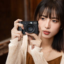 SmallRig L-Shaped Mount with Silicone Handle for FUJIFILM X half (Silver)