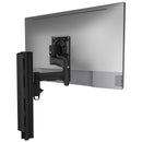 Atdec AWMS-4640-F-B Monitor Arm Post Mount F (Black)