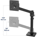 Ergotron NX Monitor Arm (Matte Black)