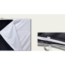CineGearFactory Ultra Bounce Floppy Light Modifier (Black/White, 47.2 x 47.2")