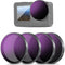 Neewer ND/PL 4-Filter Set for Select DJI Osmo Action 3/4/5 Pro (4-Pack)
